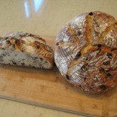 Richard Pickering- Raisin pecan bread made from your Tartine style bread recipe