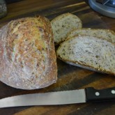 Craig Fothergill - sourdough pain rustique, multigrain soy & linseed pain rustique and a nice crumb