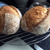 Henny van Ooijen - Sourdough bread: A perfect try and a great taste. Do it again.