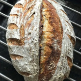 Stefano Ferro - Sourdough bread with walnuts based on sourdough pain naturel