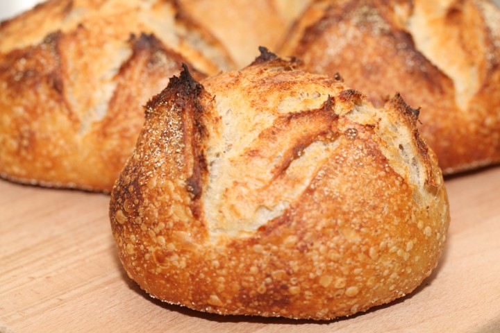 Sourdough Mini Loaves and Melba Toasts