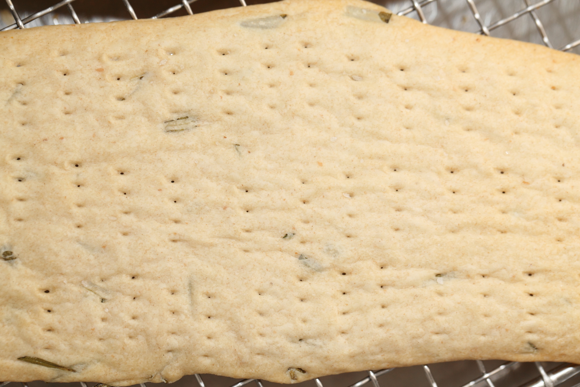 Making Ciappe Italian Olive Oil Crackers with Rosemary Weekend Bakery