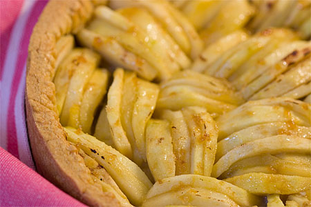 Apple and Calvados Tart (Galette de Pommes au Calvados) Recipe